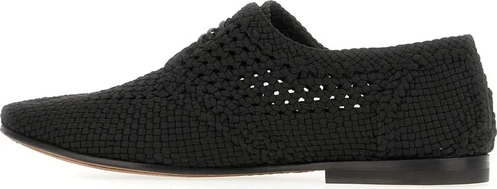 Black Viscose Loafers - Image 3