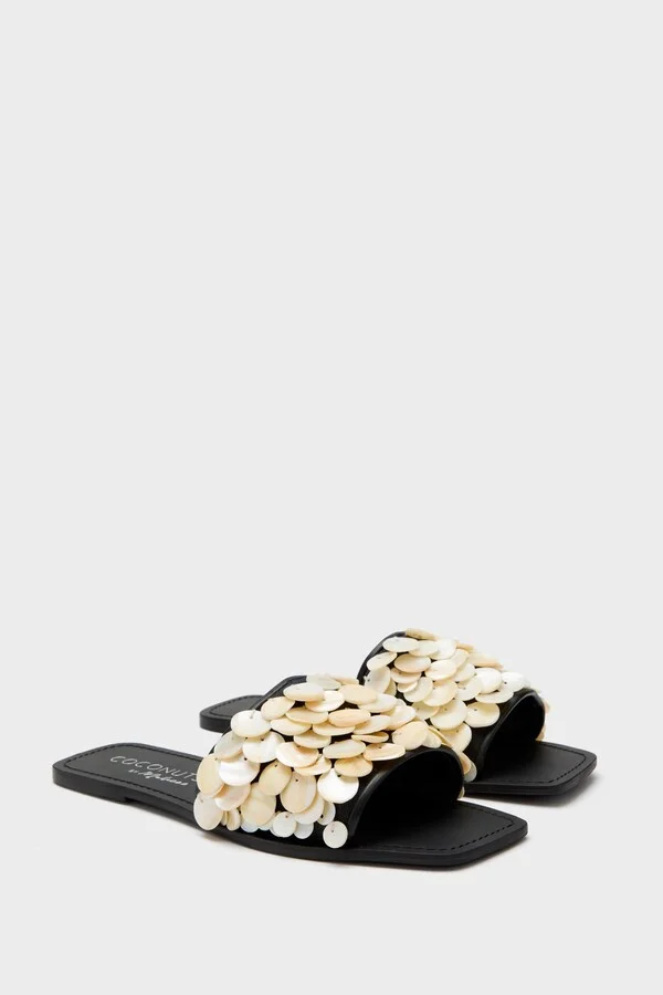 Black Waverly Sandals