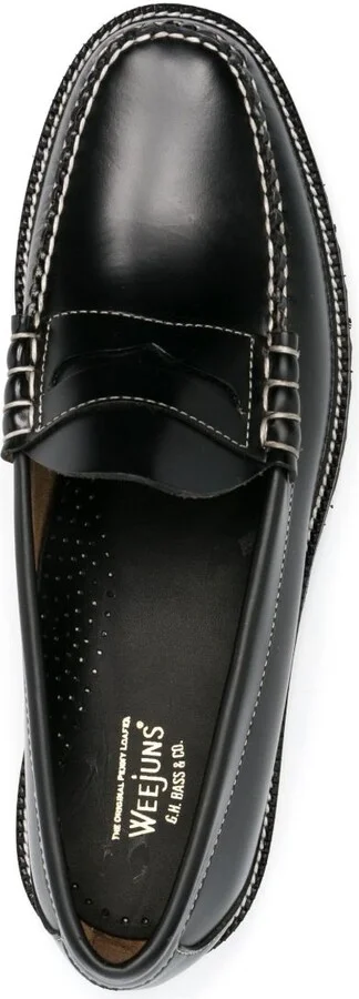 Black Weejuns '90s Larson Penny Loafers - Image 4