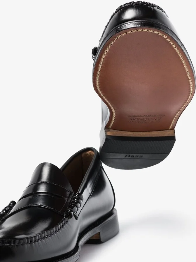 Black Weejuns '90s Larson Penny Loafers