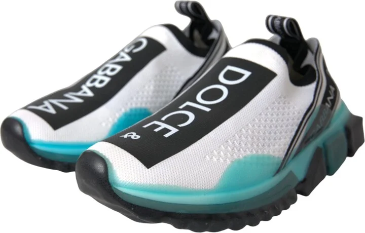 Black White Blue Slip On Sorrento Sneakers Women's Shoes (Pre-Owned) - Image 3