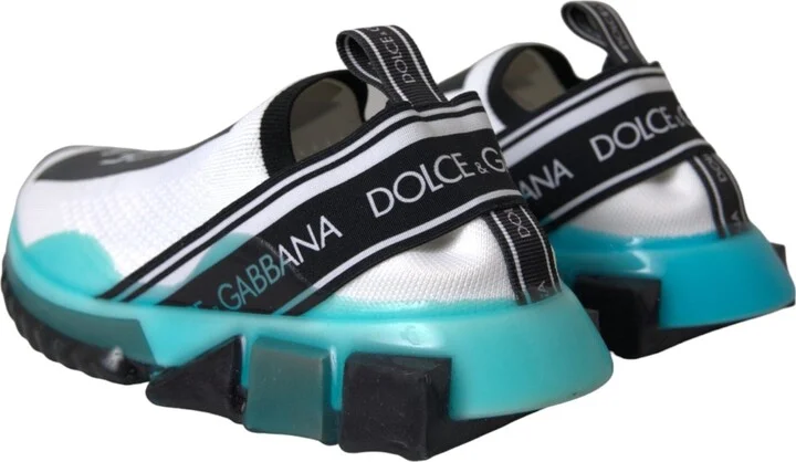 Black White Blue Slip On Sorrento Sneakers Women's Shoes (Pre-Owned) - Image 4