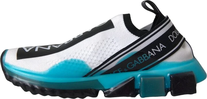 Black White Blue Slip On Sorrento Sneakers Women's Shoes (Pre-Owned) - Image 5