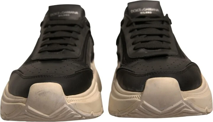 Black White Daymaster Low Top Sneakers Men's Shoes (Pre-Owned) - Image 2
