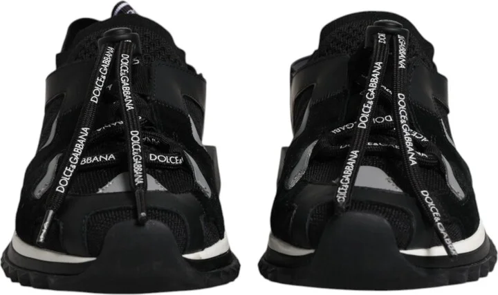 Black White Logo Sorrento Sneakers Women's Shoes (Pre-Owned) - Image 2