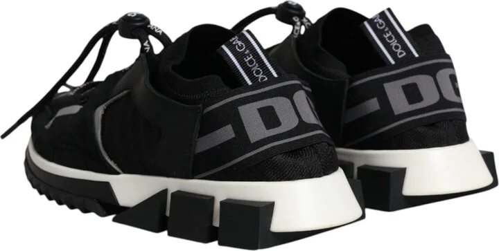 Black White Logo Sorrento Sneakers Women's Shoes (Pre-Owned) - Image 5