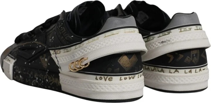 Black White Portofino Low Top Sneakers Men's Shoes (Pre-Owned) - Image 5