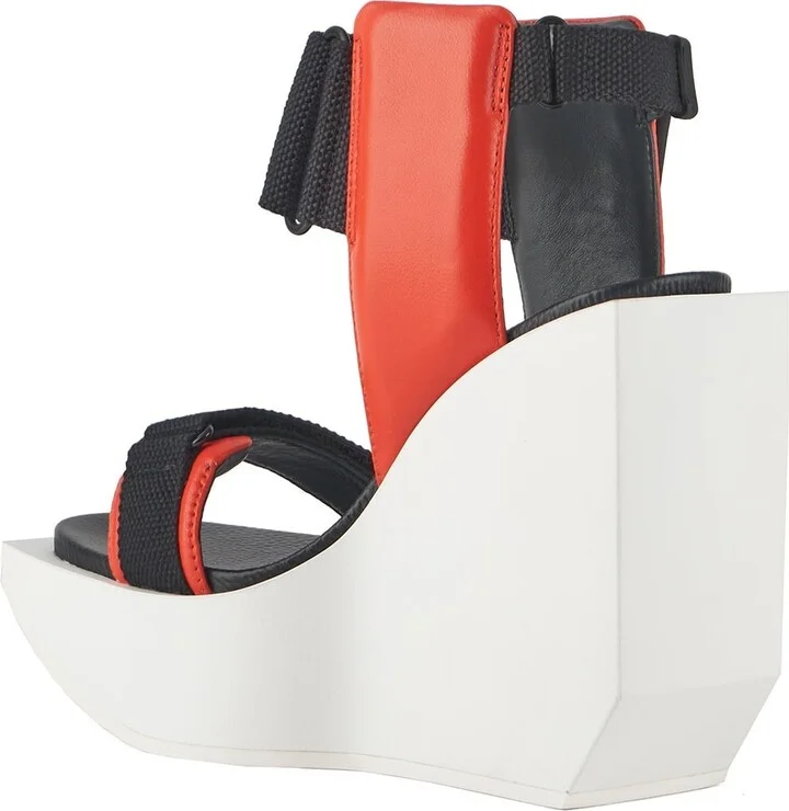 Black / White / Red Wa Puffy Hi - Alpine - Image 4