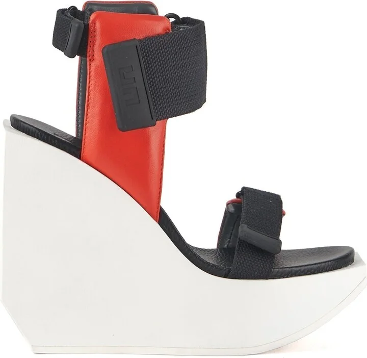 Black / White / Red Wa Puffy Hi - Alpine