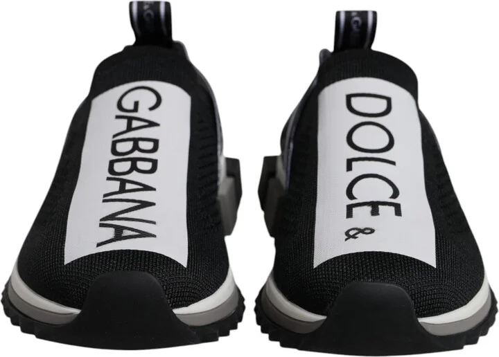 Black White Slip On Sorrento Sneakers Women's Shoes (Pre-Owned) - Image 2