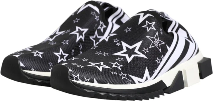 Black White Sorrento Low Top Sneakers Men's Shoes - Image 4