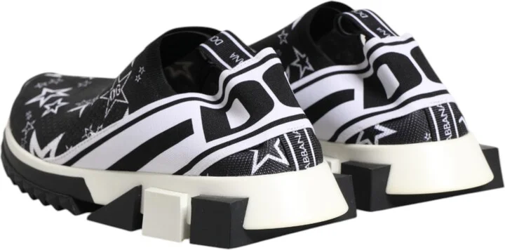 Black White Sorrento Low Top Sneakers Men's Shoes - Image 5