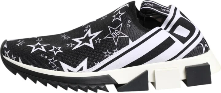 Black White Sorrento Low Top Sneakers Men's Shoes - Image 6