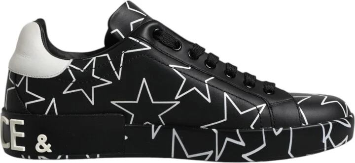 Black White Stars Low Top Men Sneakers Men's Shoes (Pre-Owned)