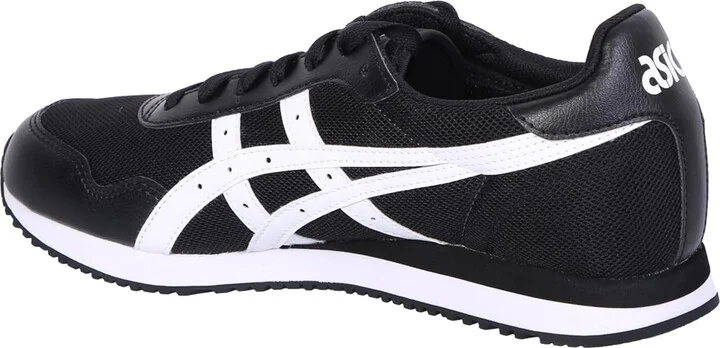 Black/ White Tiger Runner Sneakers - Image 3