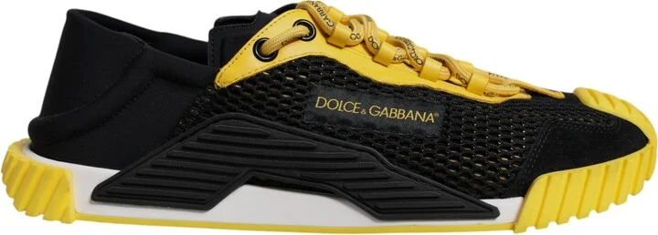 Black Yellow Low Top NS1 Sneakers Men's Shoes