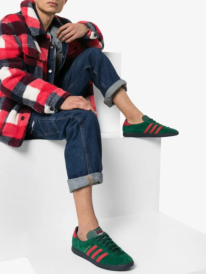 Blackburn SPZL "Collegiate Green/Scarlet" sneakers - Image 2