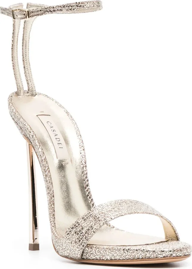 Blade 120mm metallic-finish sandals - Image 2
