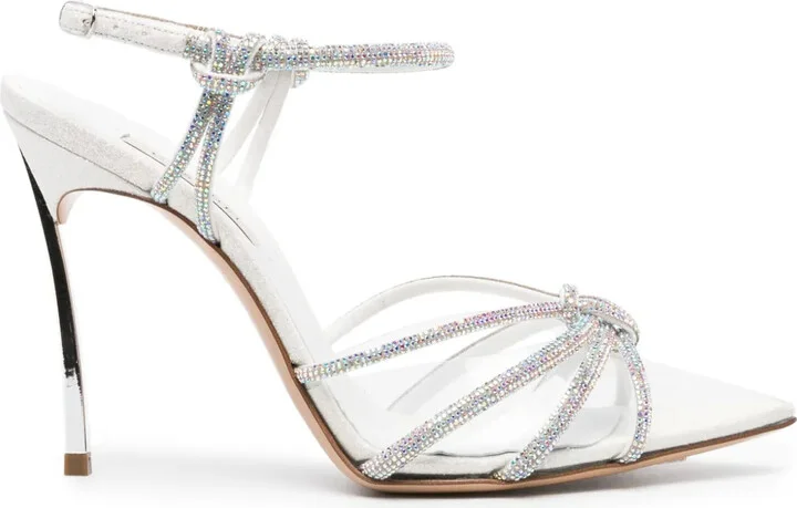 Blade C+C 100mm rhinestone-embellished pumps