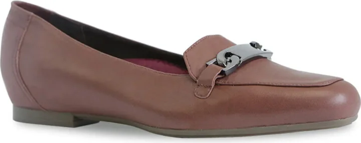 Blair M172221 Bit Loafer Womens 8.5 Russet Brown Leather Flat Shoes KHD929