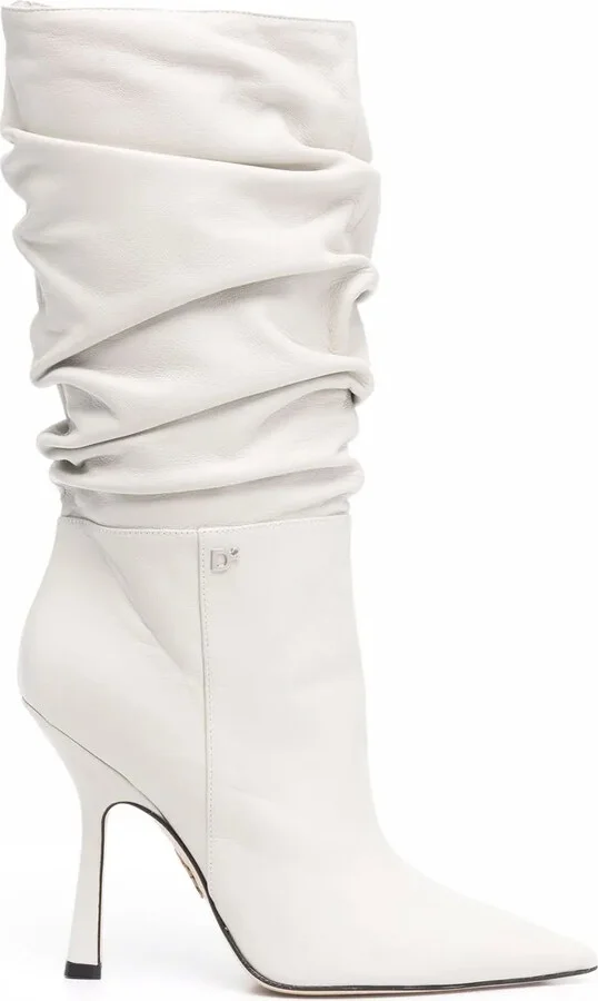 Blair ruched calf boots