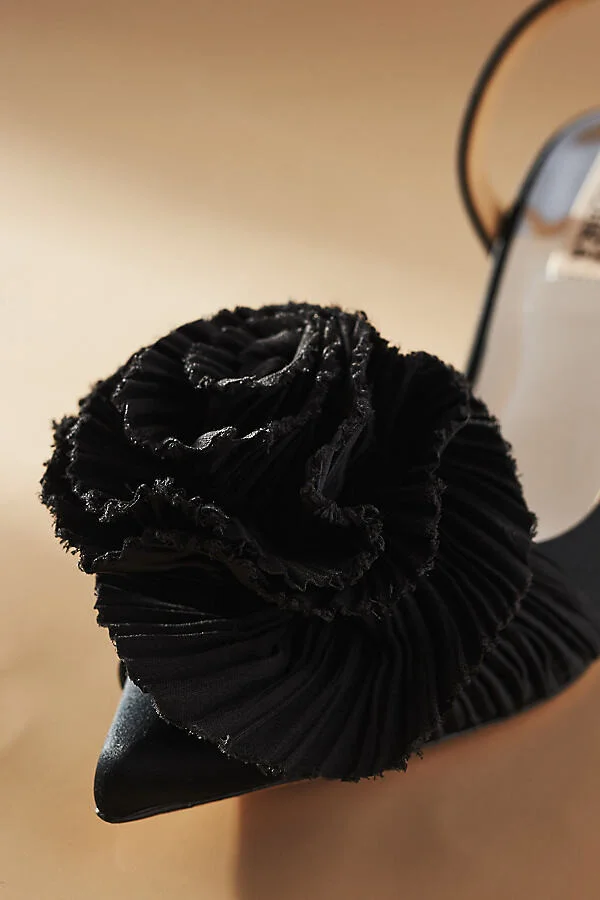 Blaire Rosette Heels - Image 3