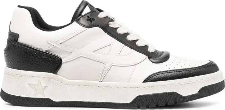 Blake lace-up leather sneakers