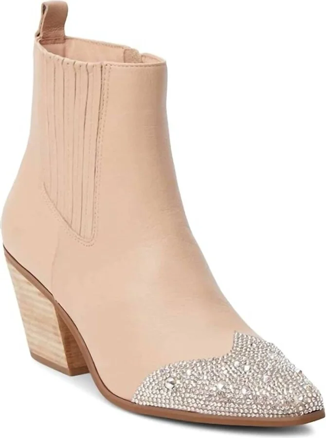 Blake Western Boots In Natural