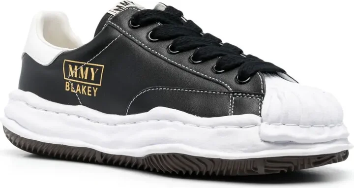 Blakey logo-patch sneakers - Image 2