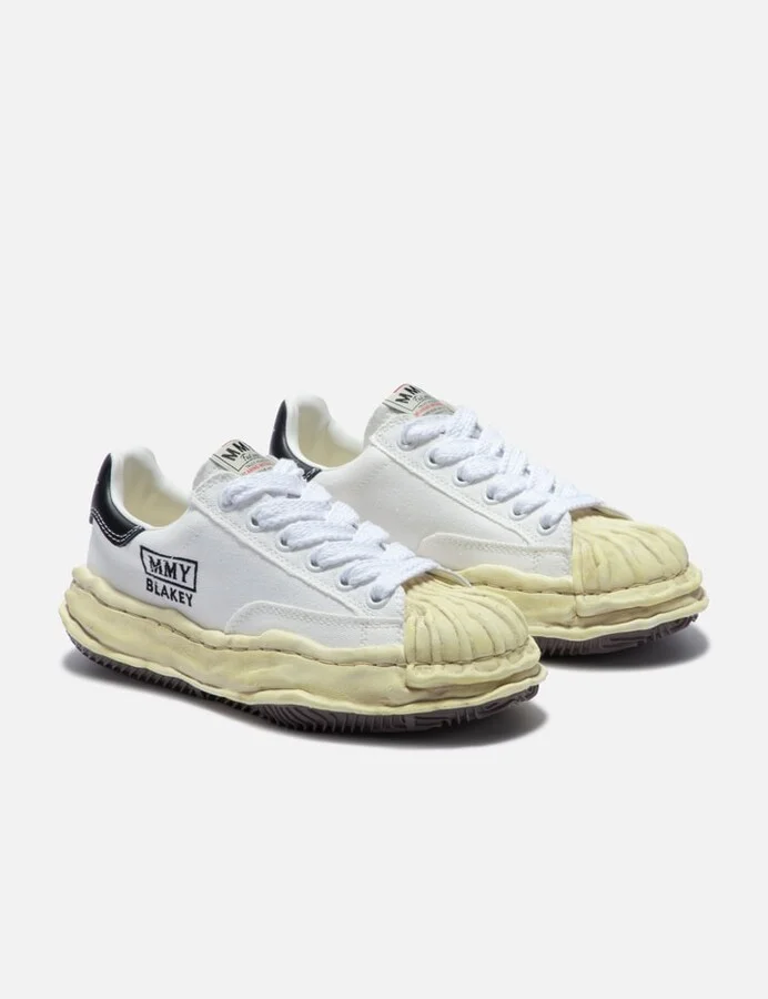 "BLAKEY" OG Dyed Sole Canvas Low-top Sneaker - Image 4