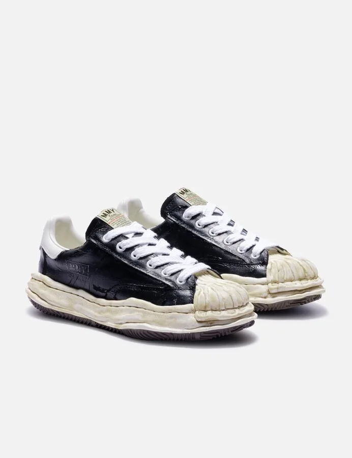 "Blakey" OG Sole Film Attached Canvas Low-top Sneaker - Image 4