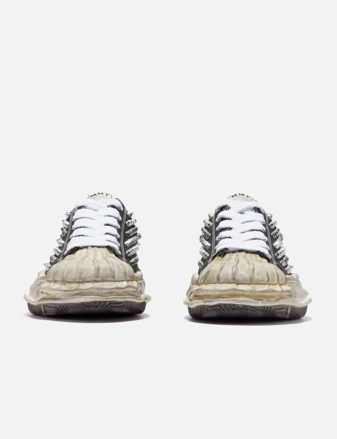"BLAKEY" OG Sole Studded Canvas Low-top Sneaker - Image 2