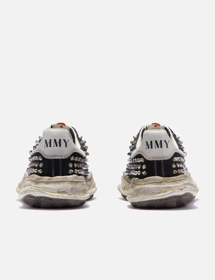 "BLAKEY" OG Sole Studded Canvas Low-top Sneaker - Image 3