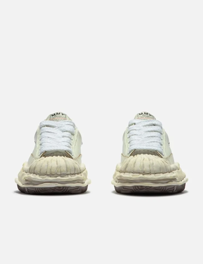 "BLAKEY" OG Sole Wrinkled Leather Low-top Sneakers - Image 2