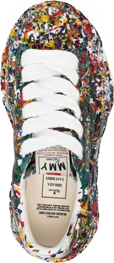 Blakey sputtering-paint sneakers - Image 4
