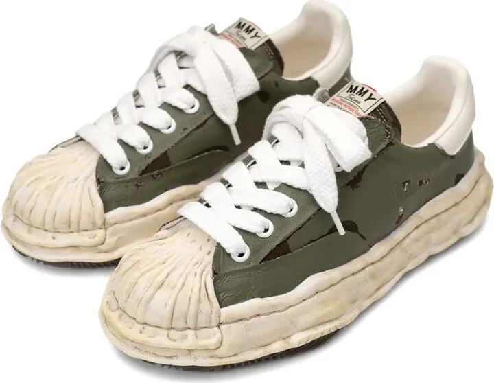 Blakey torn-film low-top sneaker - Image 2