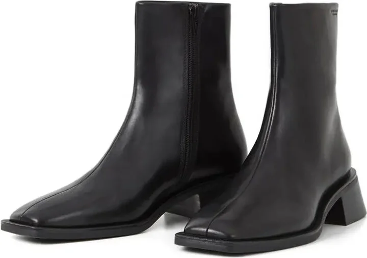 Blanca square-toe block-heel boots - Image 2