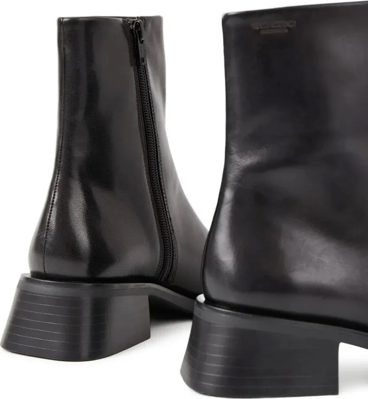 Blanca square-toe block-heel boots - Image 3