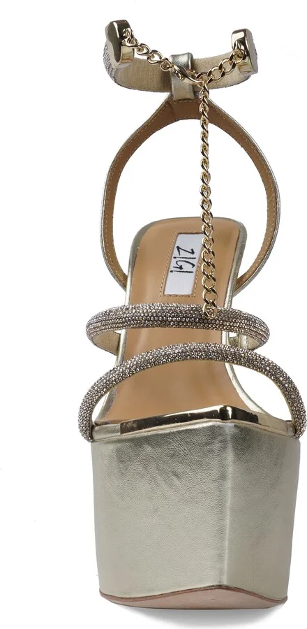 Blanche Crystal Embellished Platform Sandal - Image 10