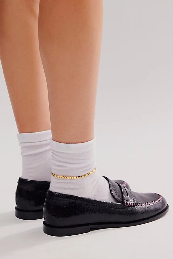 Blanket Stitch Loafers - Image 4