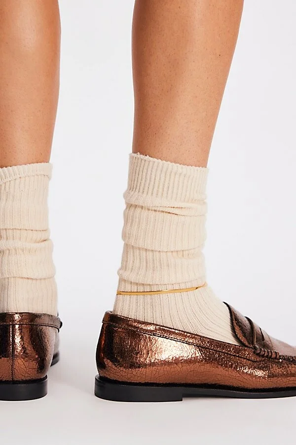 Blanket Stitch Loafers - Image 3