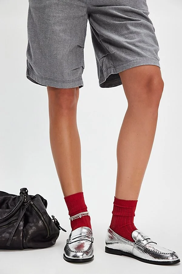 Blanket Stitch Loafers - Image 3