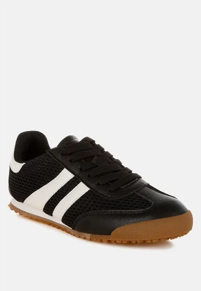 Blaster Casual Striped Lace-Up Sneakers Women - Image 2