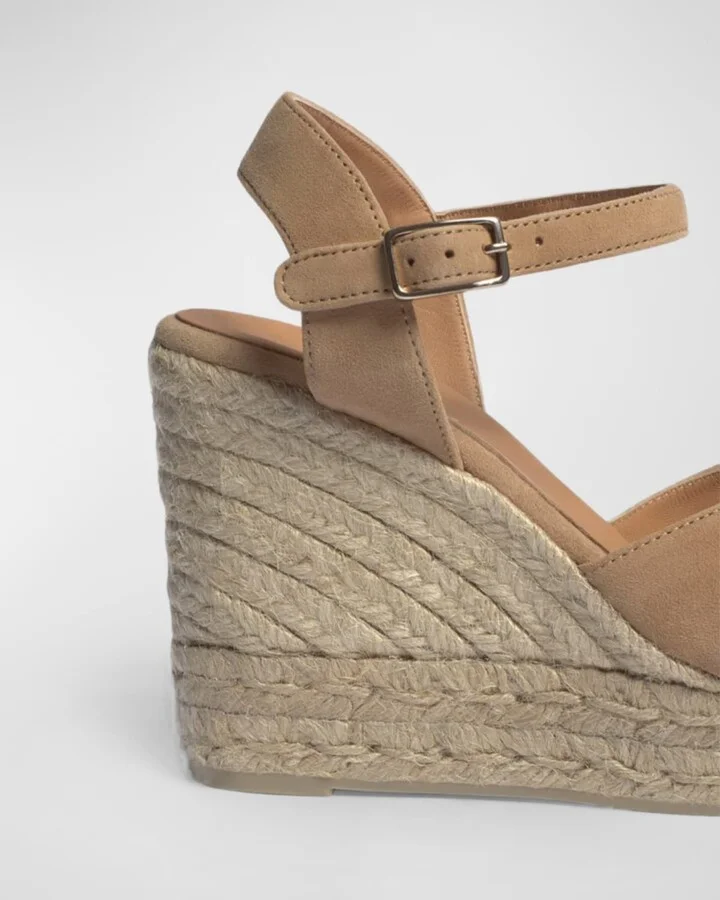 Blaudell Canvas Wedge Espadrille Sandals - Image 2