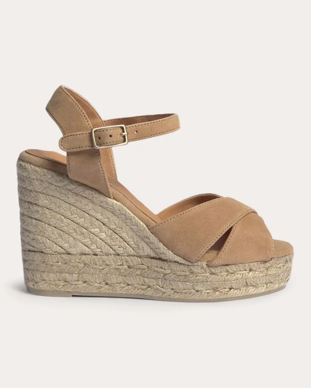 Blaudell Suede Wedge Espadrille