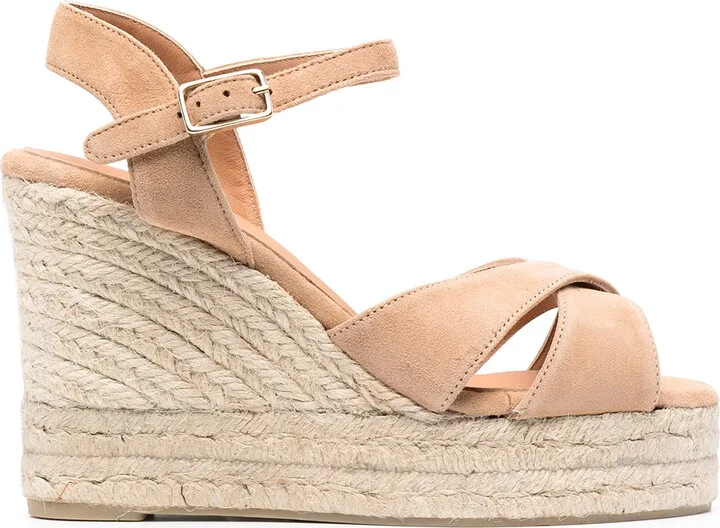 Blaudello wedge-heel espadrilles