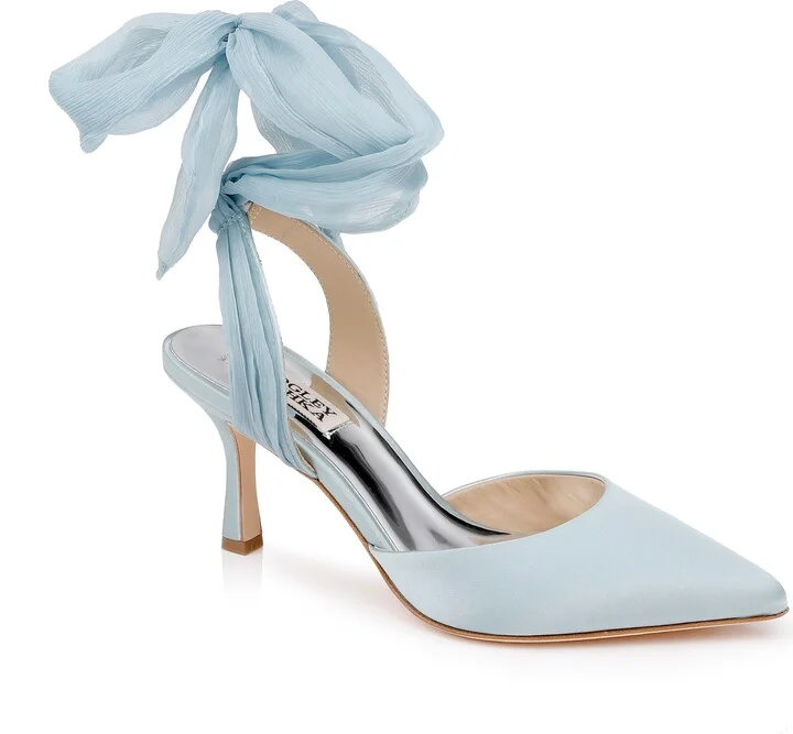 Mist Blue Satin