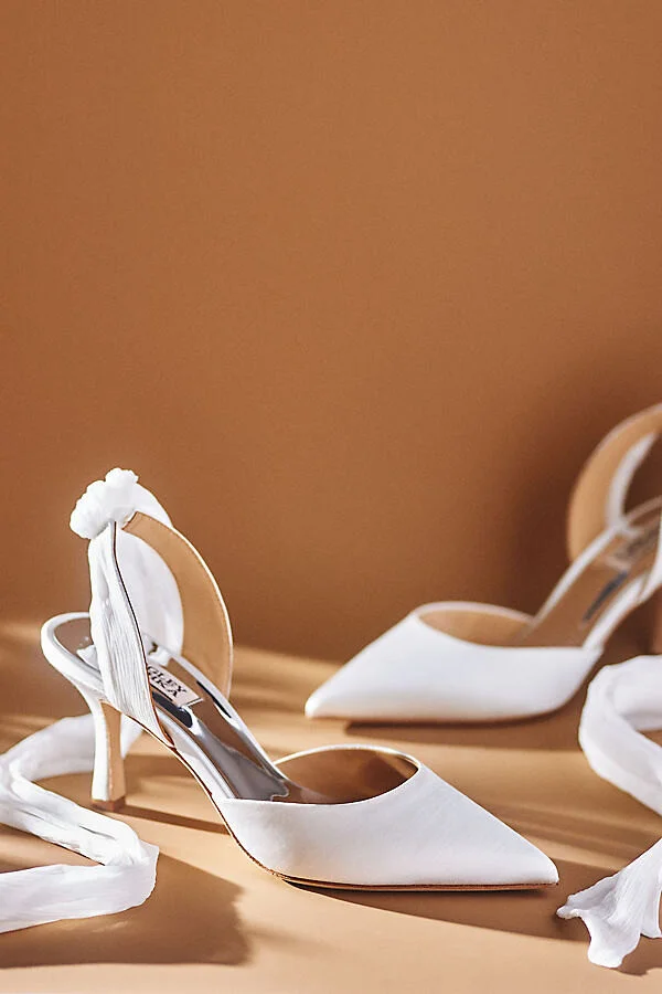 Blaze Satin Bow Stiletto Heels - Image 2