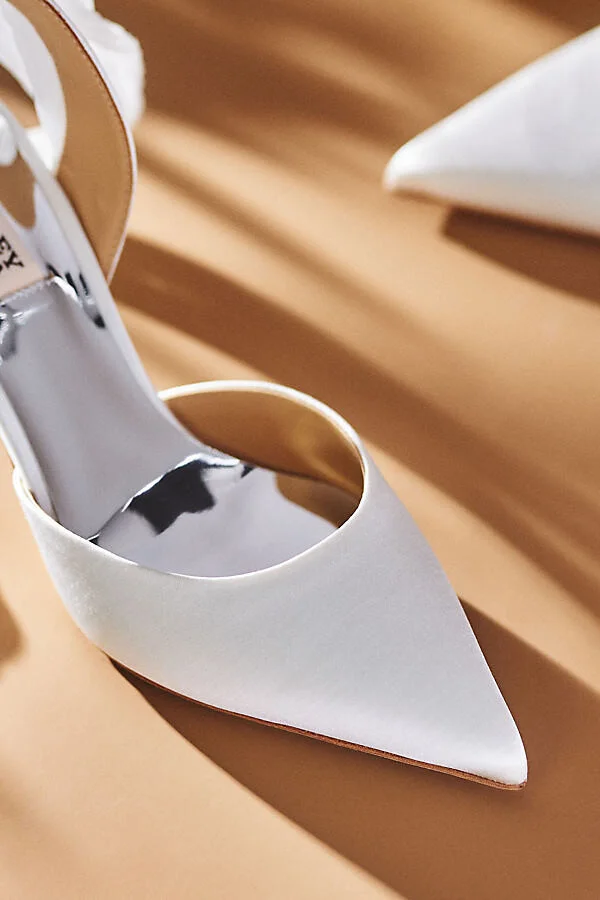 Blaze Satin Bow Stiletto Heels - Image 3