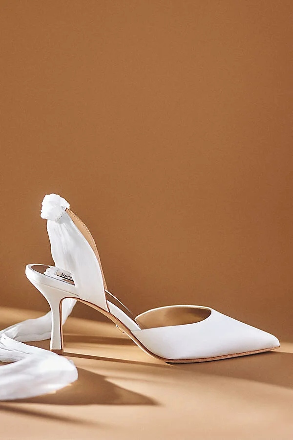 Blaze Satin Bow Stiletto Heels